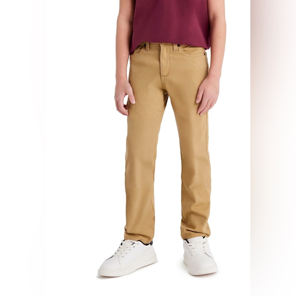 NWT U.S. Polo Assn. Stretch Straight Fit Khaki Pants, size 6